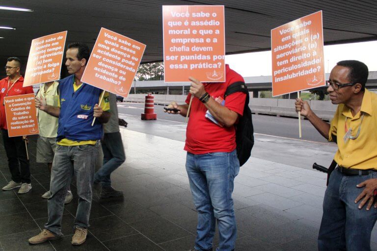 SNA promove ações nos aeroportos para esclarecer categoria sobre direitos trabalhistas