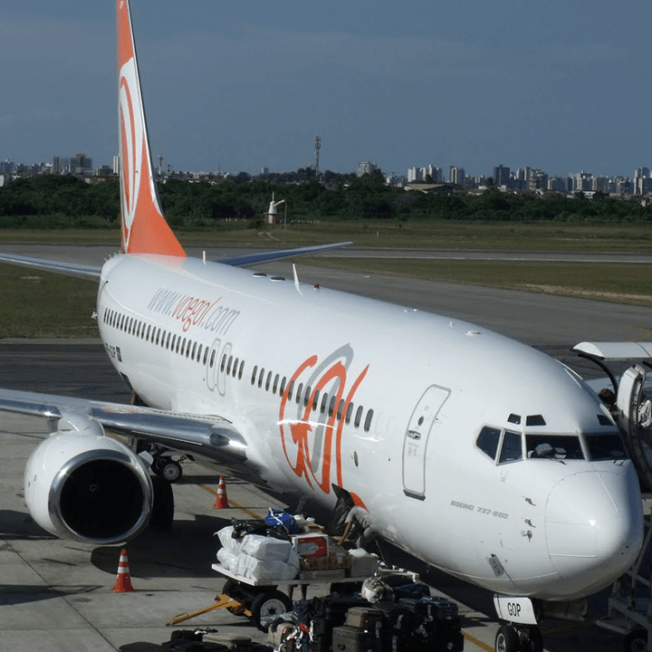 aviao gol linhas aérea aeroporto de aracaju