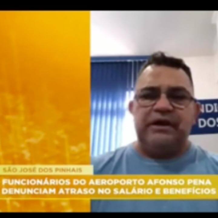 Presidente do SNA anuncia estado de greve na BRAVSEC em entrevista à Rede Record