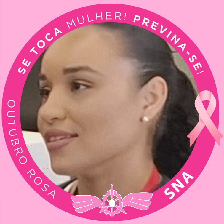 Adesivo de Campanha do Outubro Rosa 2024 do SNA